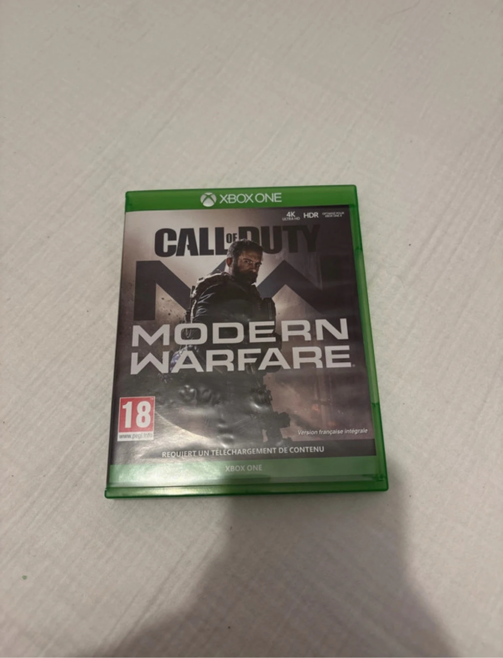 jeu call of duty modern warfare